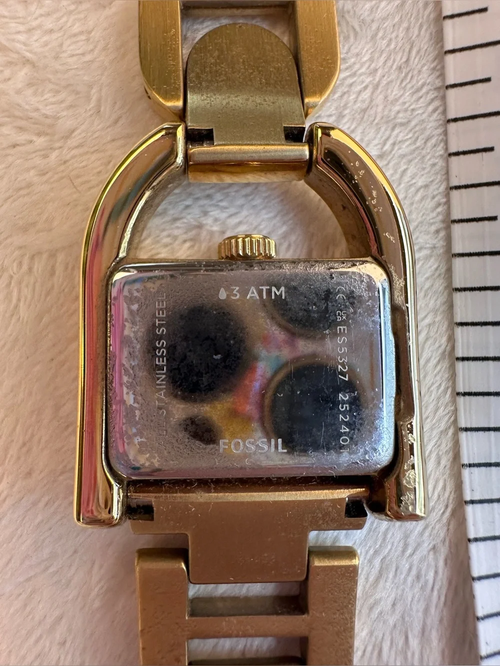 Fossil Gold Link Bracelet Watch